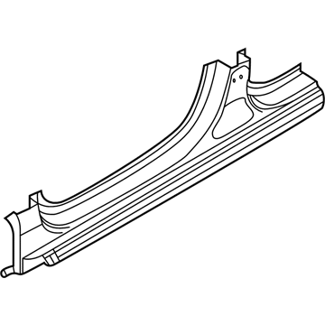 Hyundai 71312-J0D00 Panel-Side Sill Outrer, LH