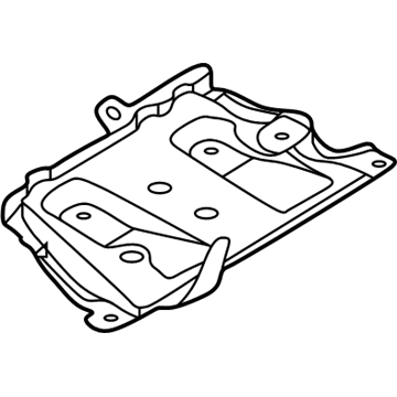 Nissan 64860-1AA0A Bracket-Battery