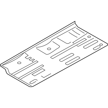 Hyundai 65120-A5001 Panel Assembly-Center Floor Side, R