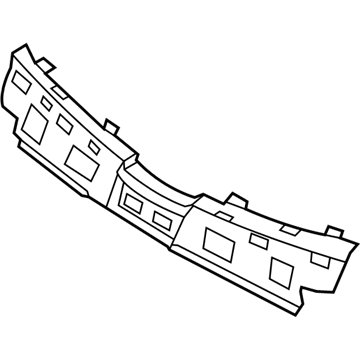 Hyundai 86580-2L300 Reinforcement-Front Bumper Cover