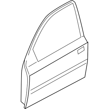 Hyundai 76004-1R300 Panel Assembly-Front Door, RH