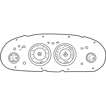 Mopar 4760992AH Cluster-Instrument Panel