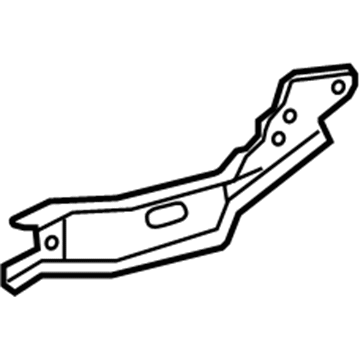 Honda 72646-SNA-A01 Bracket, R. RR. Door Handle (Outer)