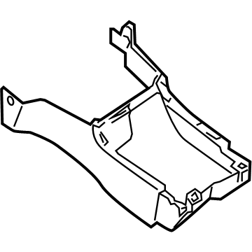 Nissan 96915-ZP10A Console Assy-Lower