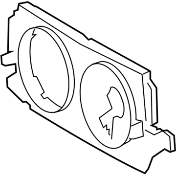 Mopar 68013664AB SHROUD-Fan