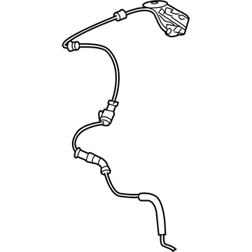 GM 19368666 Front Speed Sensor