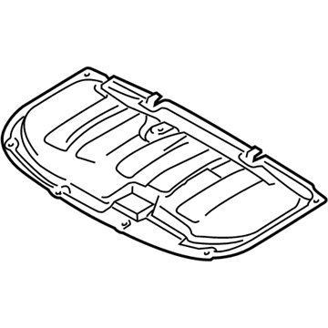 Lexus 53341-75010 INSULATOR, Hood