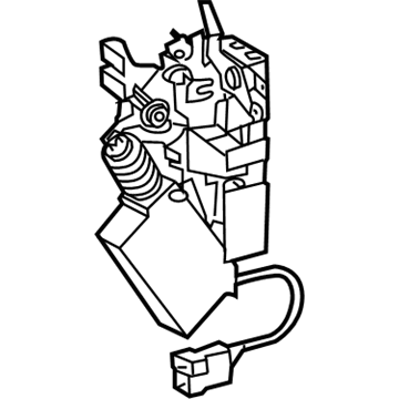 Mopar 5104341AA Sprinter Passenger Side Front Door Latch Lock