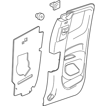 GM 84725480 Door Trim Panel