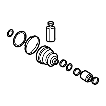 Hyundai 49587-S9400 DAMPER Kit-FR Axle Dynamic, LH