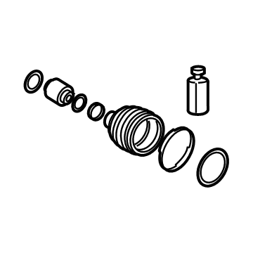 Hyundai 49587-S9450 DAMPER Kit-FR Axle Dynamic, RH