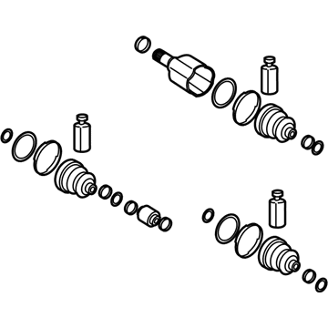 Hyundai 49582-C5430 Joint Kit-FR Axle Diff Side, LH