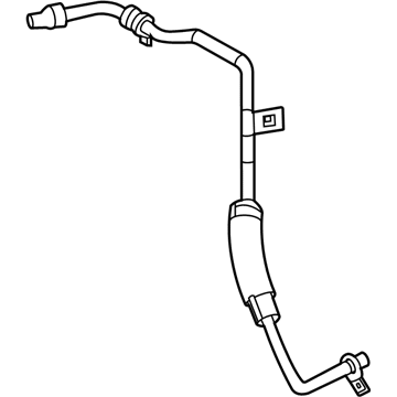 BMW 11-53-8-651-261 LINE, TURBOCHARGER-COOLANT P