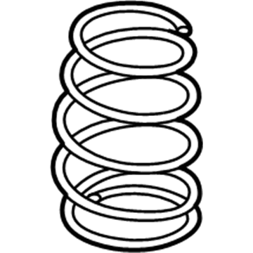 Nissan 55020-3NA0B Spring - Rear Suspension