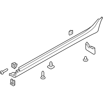 Hyundai 87751-2S000 Moulding Assembly-Side Sill, LH