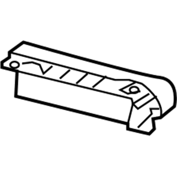 BMW 51-11-7-157-987 Locator, Bumper, Outer Left