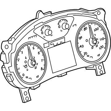 GM 84703260 Instrument Cluster