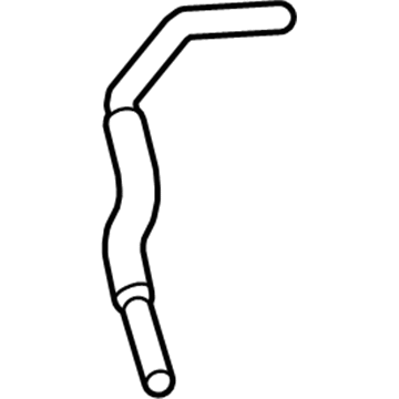 Lexus 47234-0E070 Hose, Reservoir, NO.