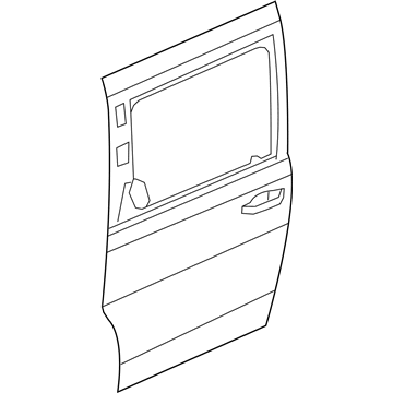 Mopar 5020704AF Door-Sliding Door