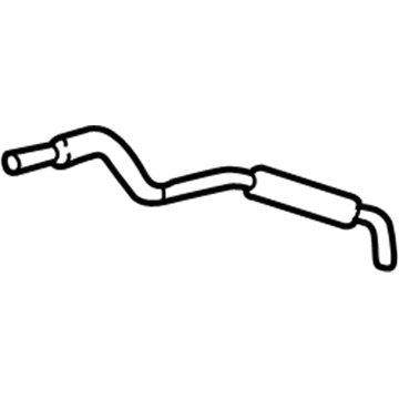 Lexus 16264-46041 Hose, Water By-Pass, NO.2