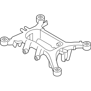 BMW 33-31-6-794-666 Rear Axle Carrier