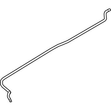 Nissan 92430-5Z000 Hose Assy-Rear Heater, Outlet