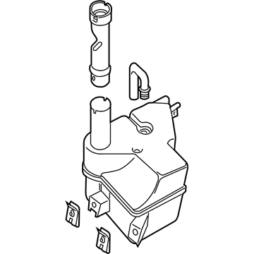 GM 92101621 Reservoir Asm-Coolant Recovery