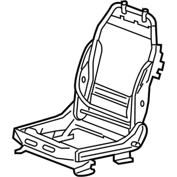 GM 15850053 Frame Asm-Driver Seat 2Way