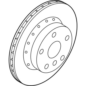 BMW 34-20-8-093-740 BRAKE DISC, VENTILATED