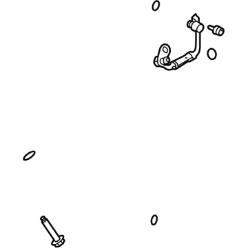 Ford MB3Z-8K153-A TUBE - WATER OUTLET