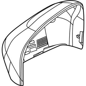 Mopar 6LL31KWHAA Cap-Mirror