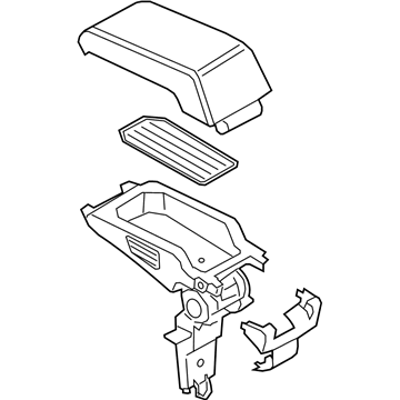 BMW 51-16-9-283-174 Centre Arm Rest