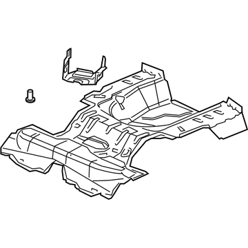 GM 25823045 Panel Asm-Rear Compartment