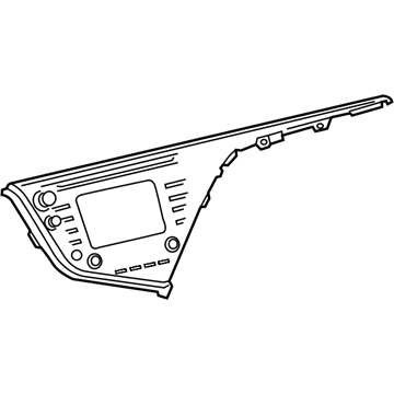 Toyota 86140-06880 Dash Control Unit