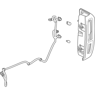 GM 84760021 Tail Lamp