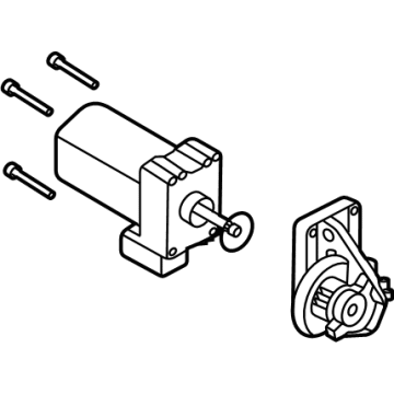 BMW 33-14-8-091-533 SERVO MOTOR, DIFFERENTIAL, R