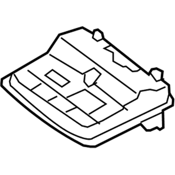 Nissan 26430-4RD7B Lamp Assembly Map