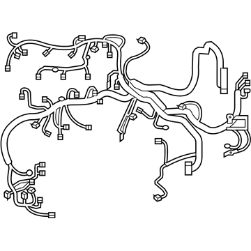 Lexus 82121-0E041 Wire, Engine