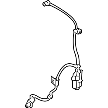 Hyundai 95671-1R000 Sensor Assembly-Abs Front Wheel , R