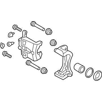 Hyundai 58180-1RA00 CALIPER Kit-Front Brake, LH