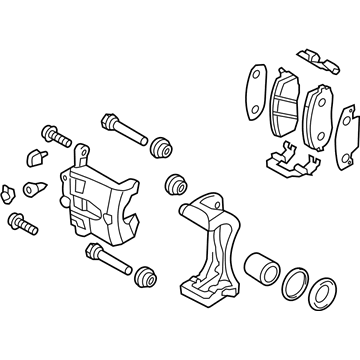 Kia 581301R000 Front Brake Assembly, Right