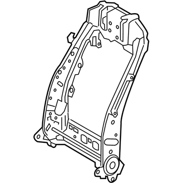 Lexus 71014-50150 Frame Sub-Assembly, Front Seat