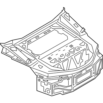 BMW 41-00-7-488-283 REAR BODY