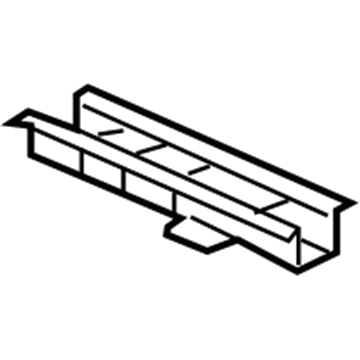 Honda 65740-T6Z-A00ZZ Crossmember, RR. Floor (D)