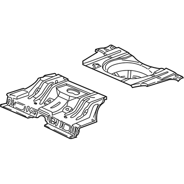 GM 19181805 Panel Kit, Rear Compartment Floor