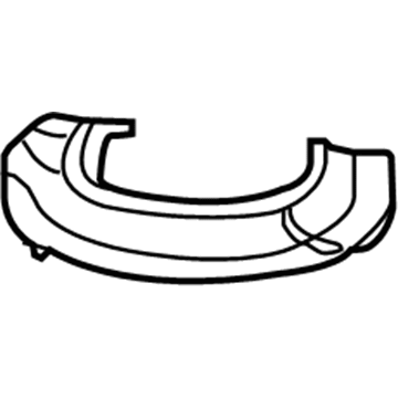 Acura 51684-TY2-A01 Rubber, Front Spring Mount (Lower)