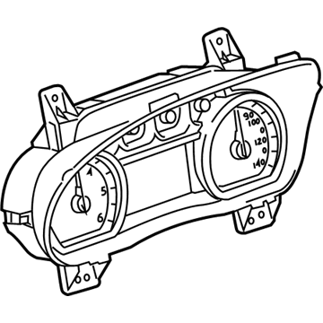 GM 84068689 Instrument Cluster