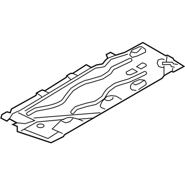 BMW 51-75-7-290-803 Underbody Panelling, Side Left