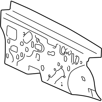 Hyundai 84120-38000 Pad Assembly-Isolation Dash Panel