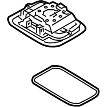 Hyundai 92850-3J100-OR Room Lamp Assembly